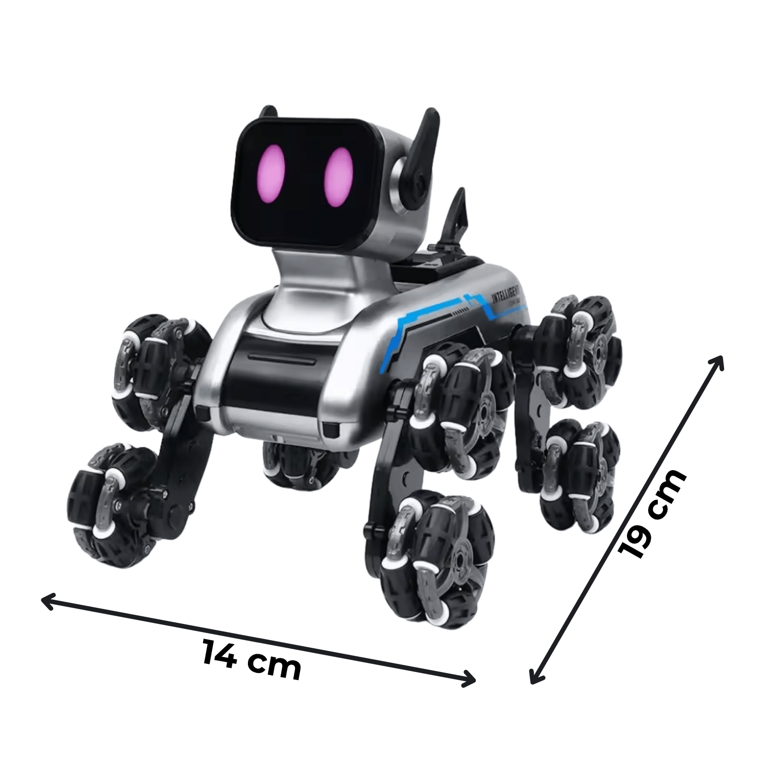 Pametni Robot Pas - Zvučni Efekti + Daljinski upravljač 🎮