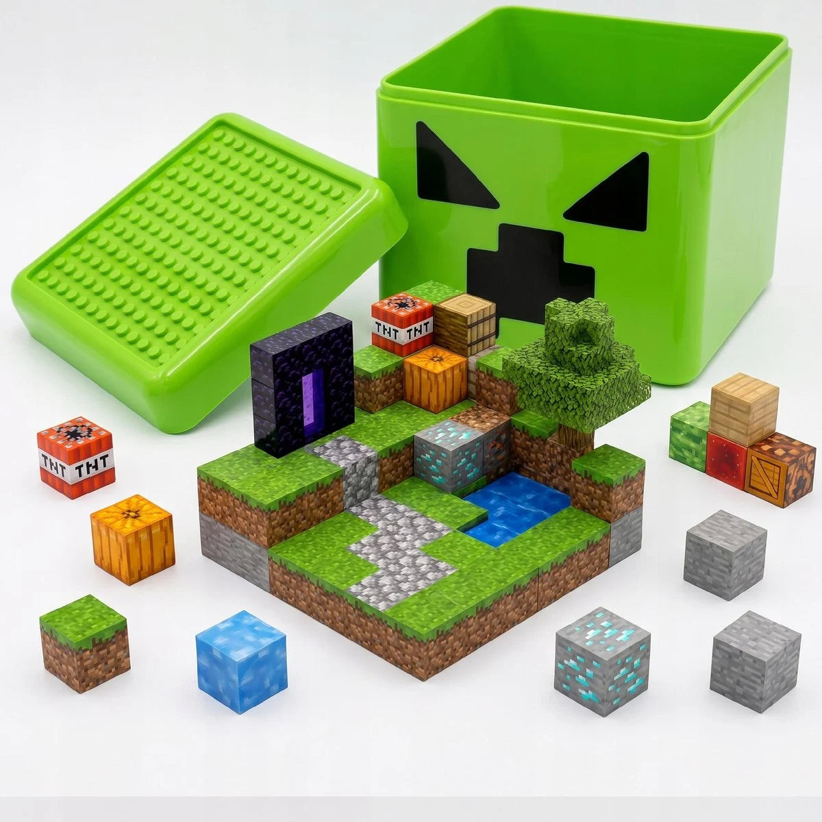 Minecraft Kocke : 155/105 Elemenata + Poklon 5 Figurica