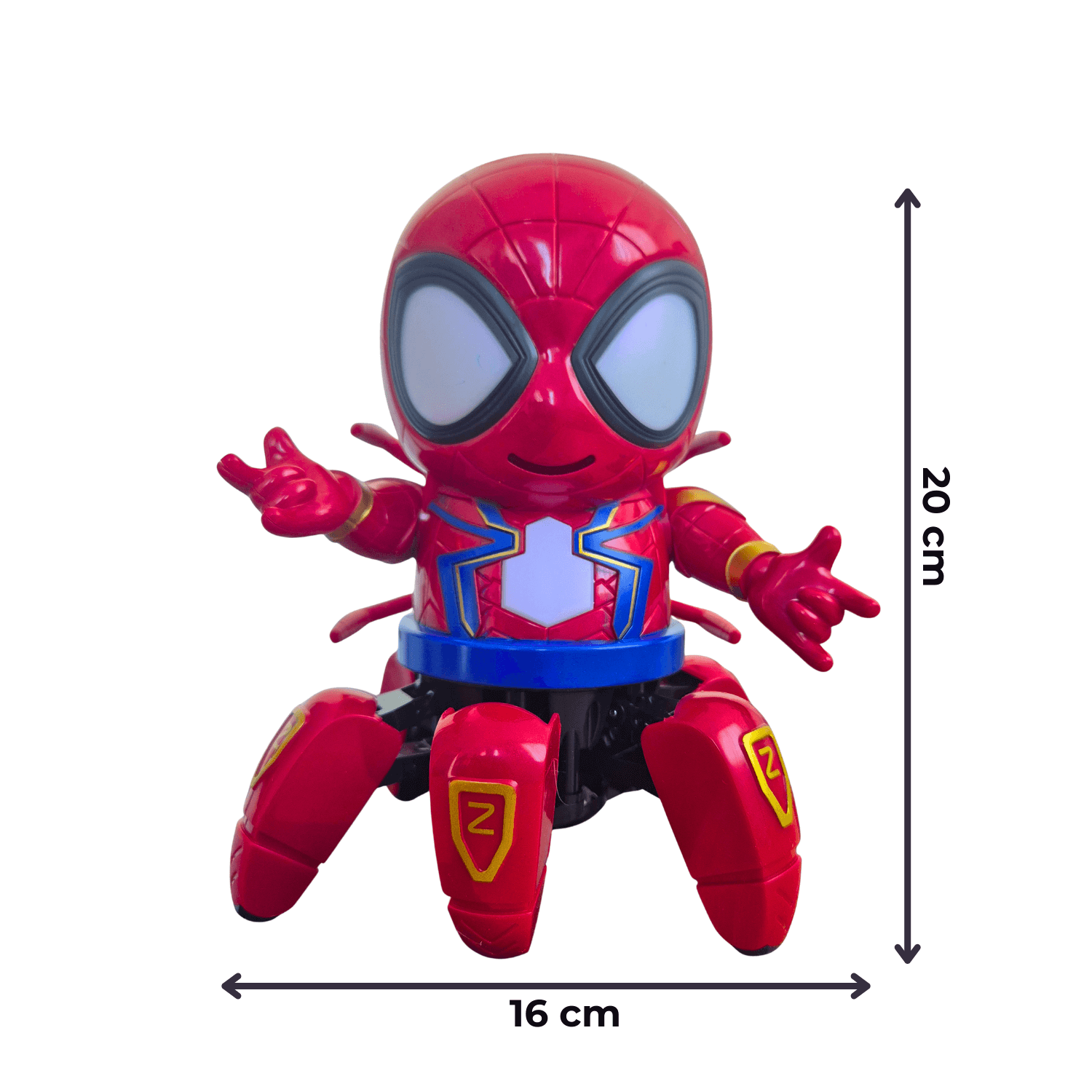 🕷️ Spajdermen Robot Koji Pleše – Svetlosni Šou u Tvojoj Sobi!