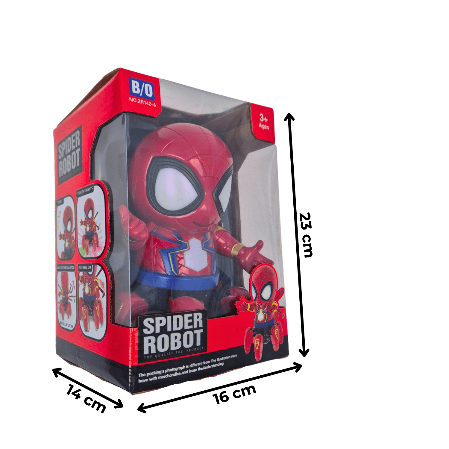 🕷️ Spajdermen Robot Koji Pleše – Svetlosni Šou u Tvojoj Sobi!