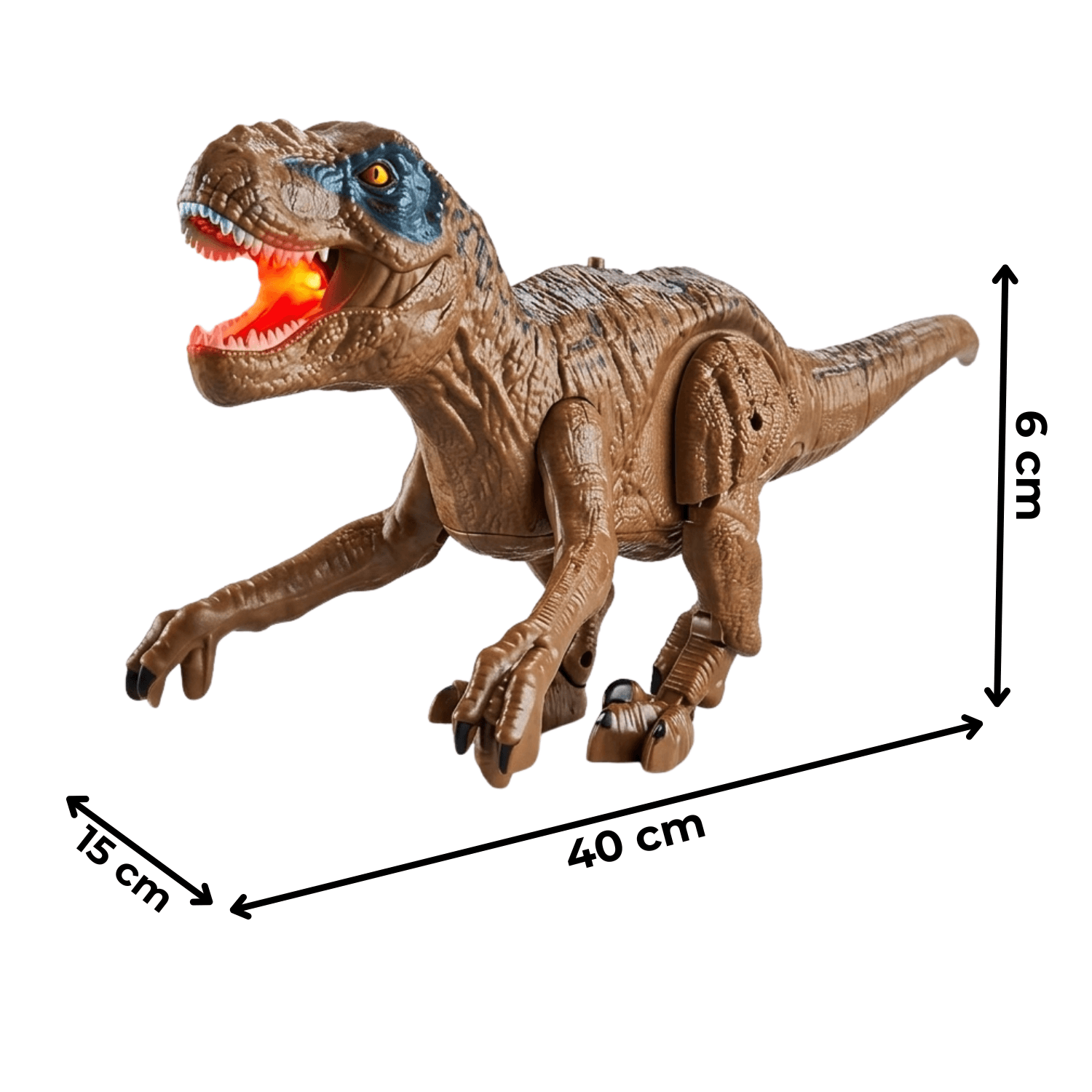 Moćni T-Rex: Interaktivni Dinosaurus koji Ispušta Efekat Vatre i Realistično Se Kreće