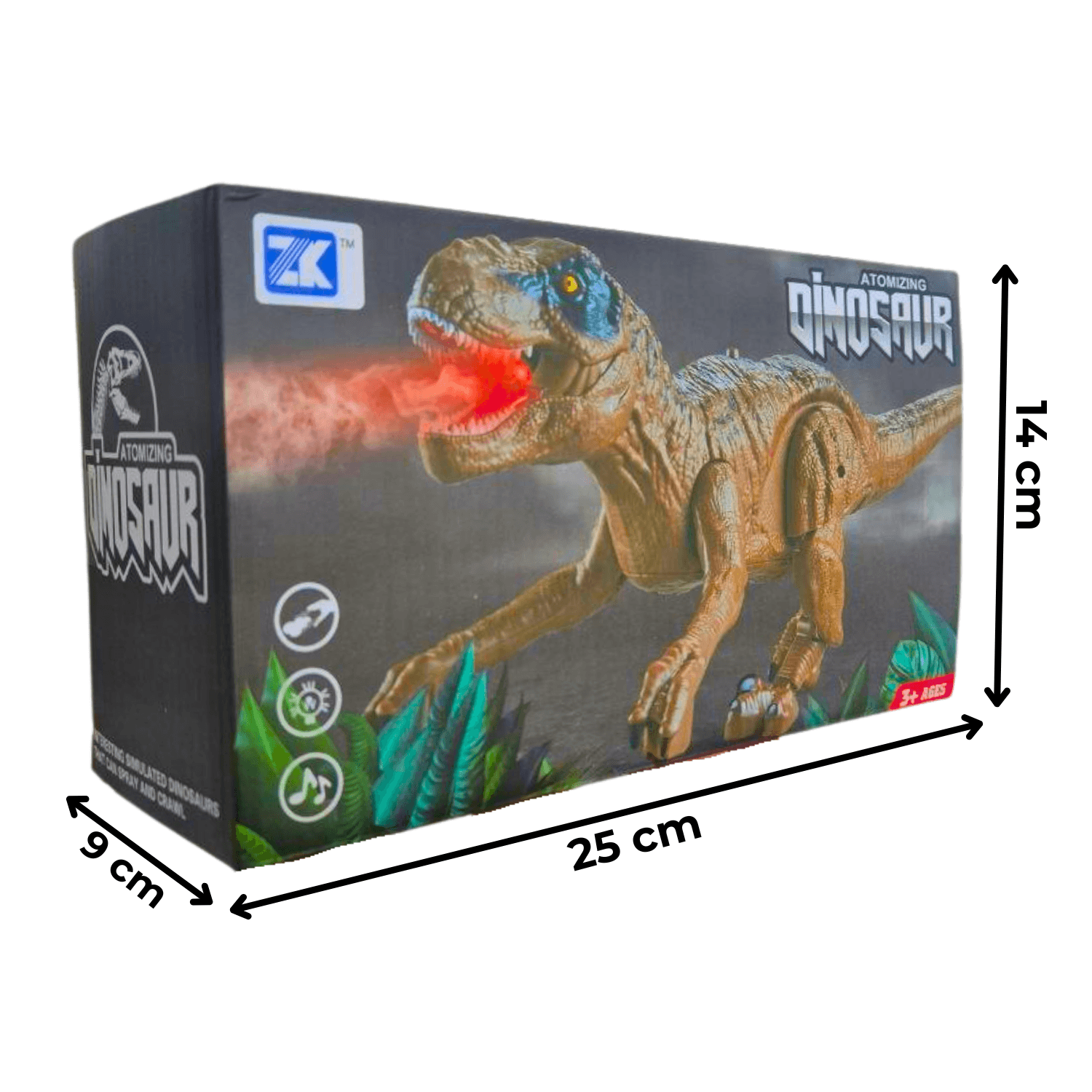 Moćni T-Rex: Interaktivni Dinosaurus koji Ispušta Efekat Vatre i Realistično Se Kreće