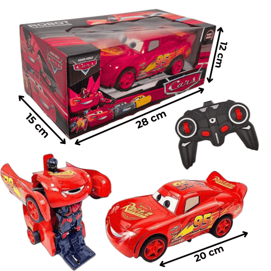 Munja Mekvin Auto Robot Transformers + Daljinski upravljač 🎮