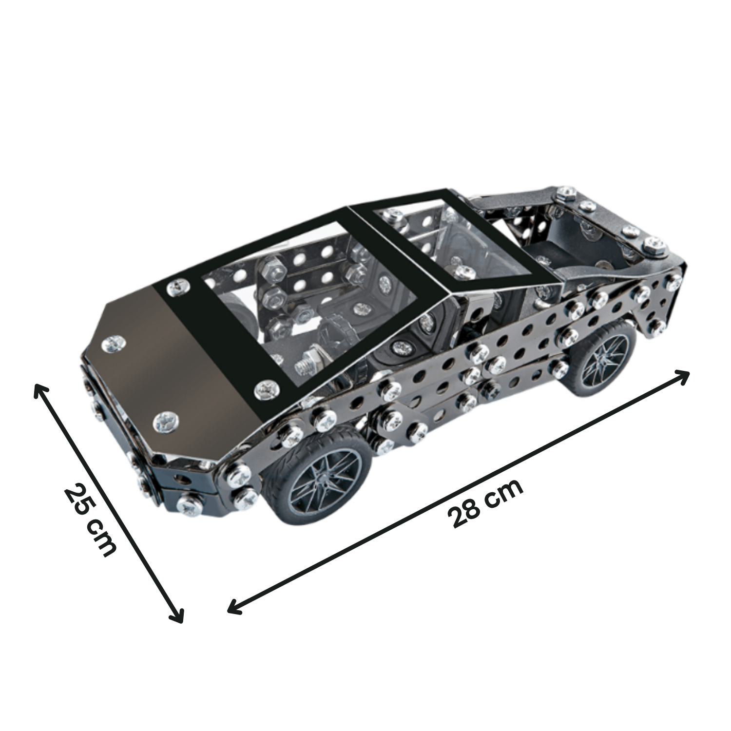 Set za Sastavljanje Metalnog Automobila  + Poklon uputstvo za pravljenje