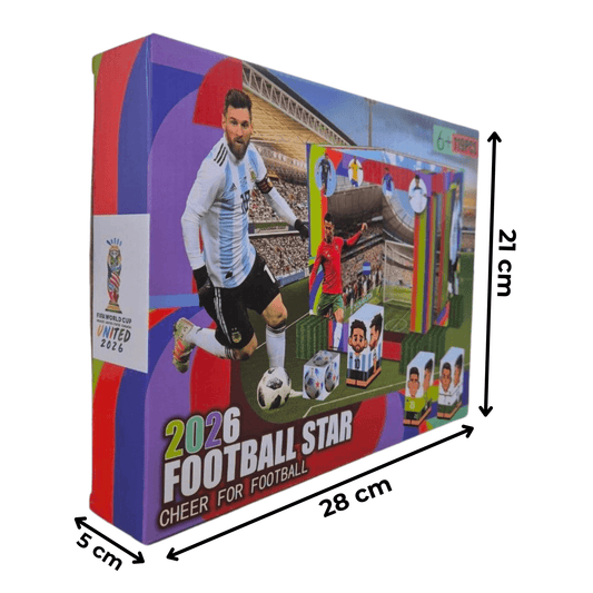 3D Magnetne Kockice - Set Za Izgradnju Fudbalskog Stadiona 119 Elemenata ⚽