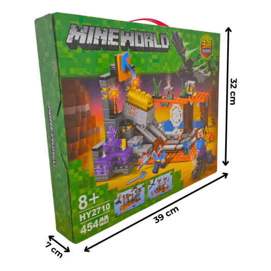 Majnkraft kockice 454 ili 556 elemanata ( 3 u 1 ) - POKLON PAKOVANJE