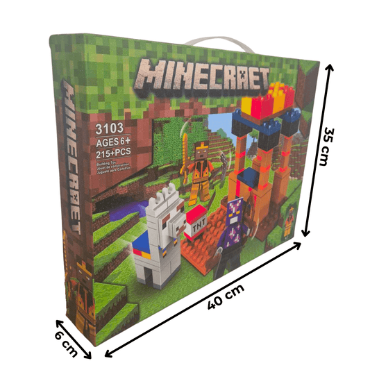 Majnkraft kockice 215+ elemenata - POKLON PAKOVANJE