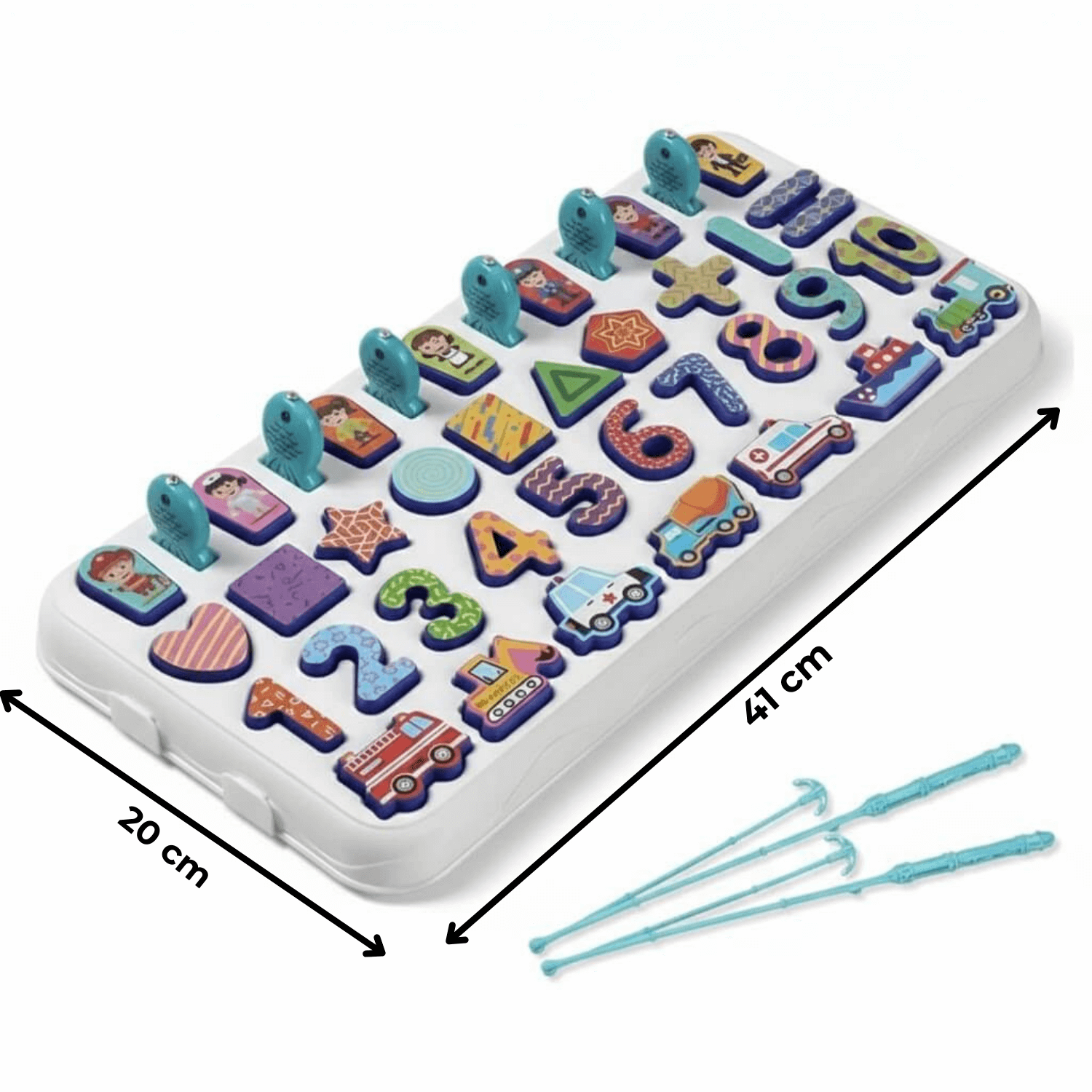 Interaktivna Tabla – Razvoj Logike kroz Igru i Pecanje 🎣