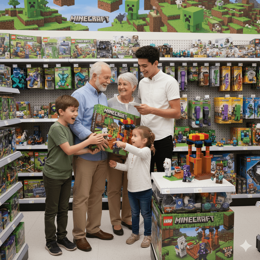 Majnkraft kockice 215+ elemenata - POKLON PAKOVANJE