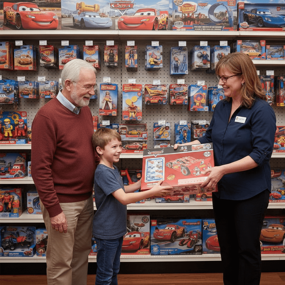 Metalni konstruktorski set Munja Mekvin + POKLON UPUTSTVO