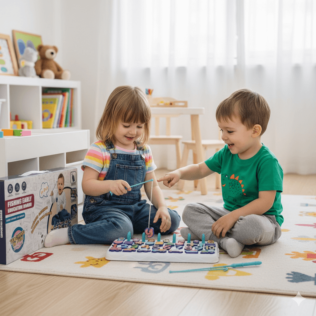 Interaktivna Tabla – Razvoj Logike kroz Igru i Pecanje 🎣