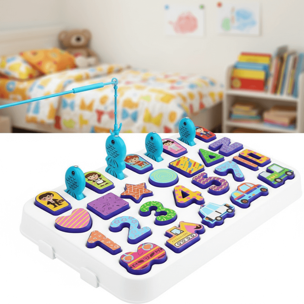 Interaktivna Tabla – Razvoj Logike kroz Igru i Pecanje 🎣