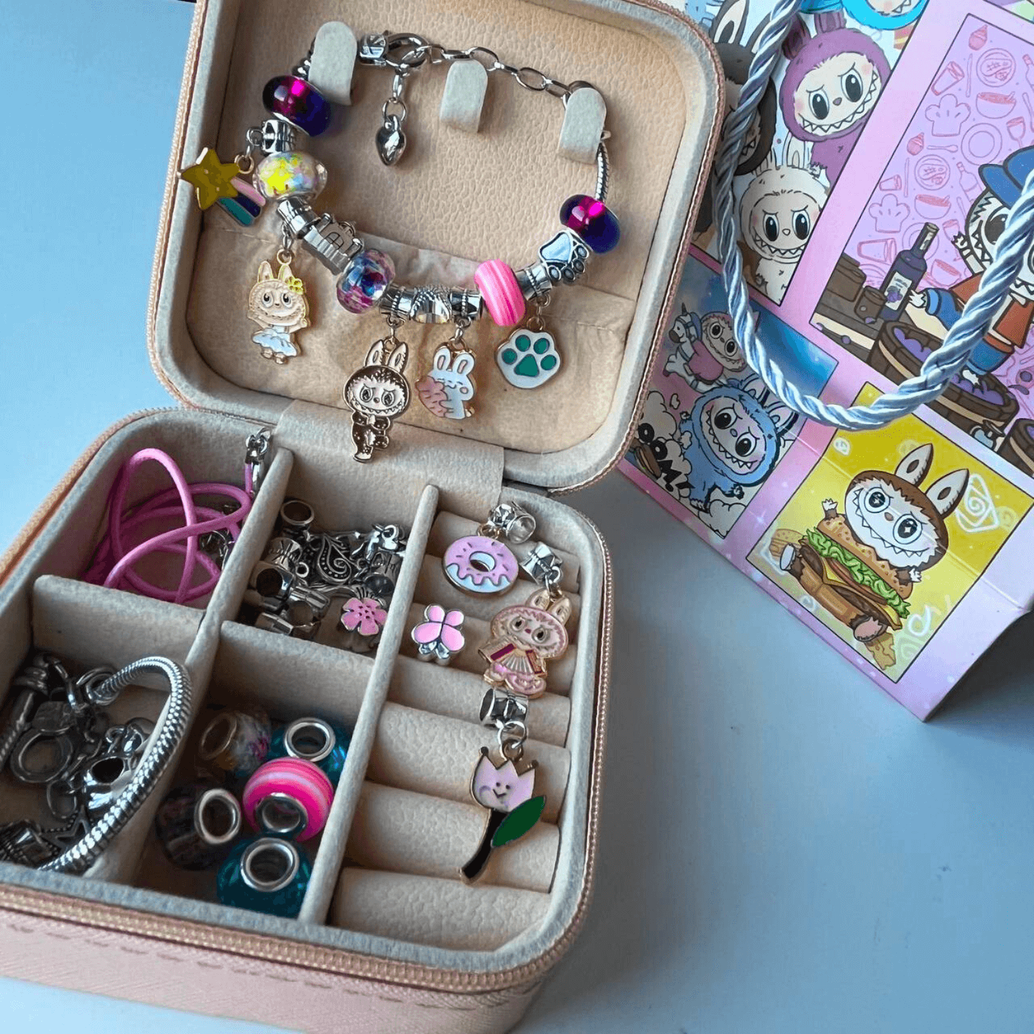 Labubu nakit - Savršen poklon za male princeze