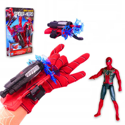 Spajdermen rukavica ispaljivač strelica + POKLON IGRAČKA SPAJDERMEN