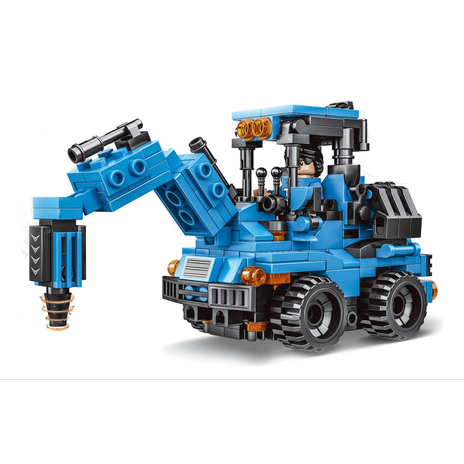 Transformers - Bager gradivni blokovi - 424+ elementa / Poklon pakovanje