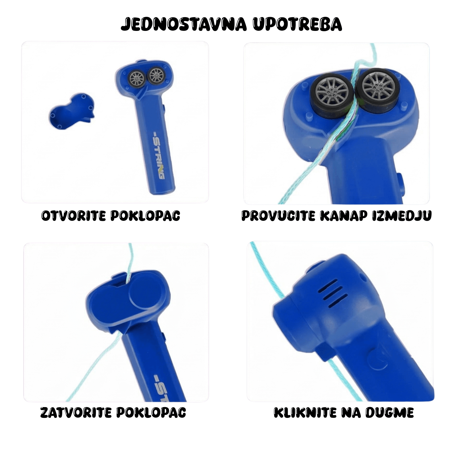 Magični Ispaljivač Svetlećeg Konopca - Žurka može da počne 🎉