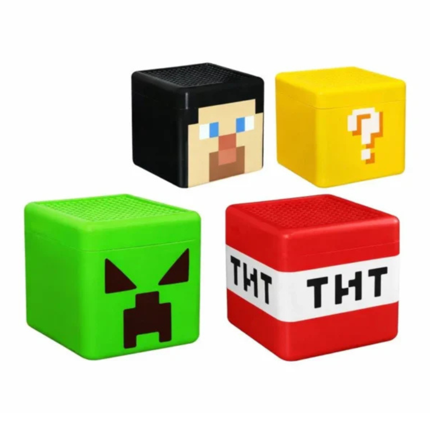 Minecraft Kreativni Set : 180 Magnetnih Kockica + 4 Figure ( POKLON PAKOVANJE )