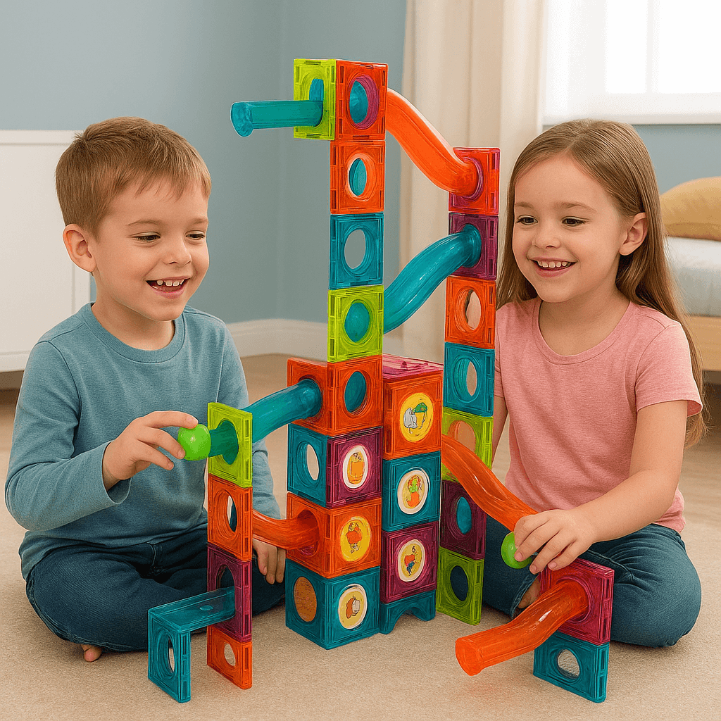 Set Magnetnih Blokova + POKLON PAKOVANJE + UPUTSTVO ZA SKLAPANJE