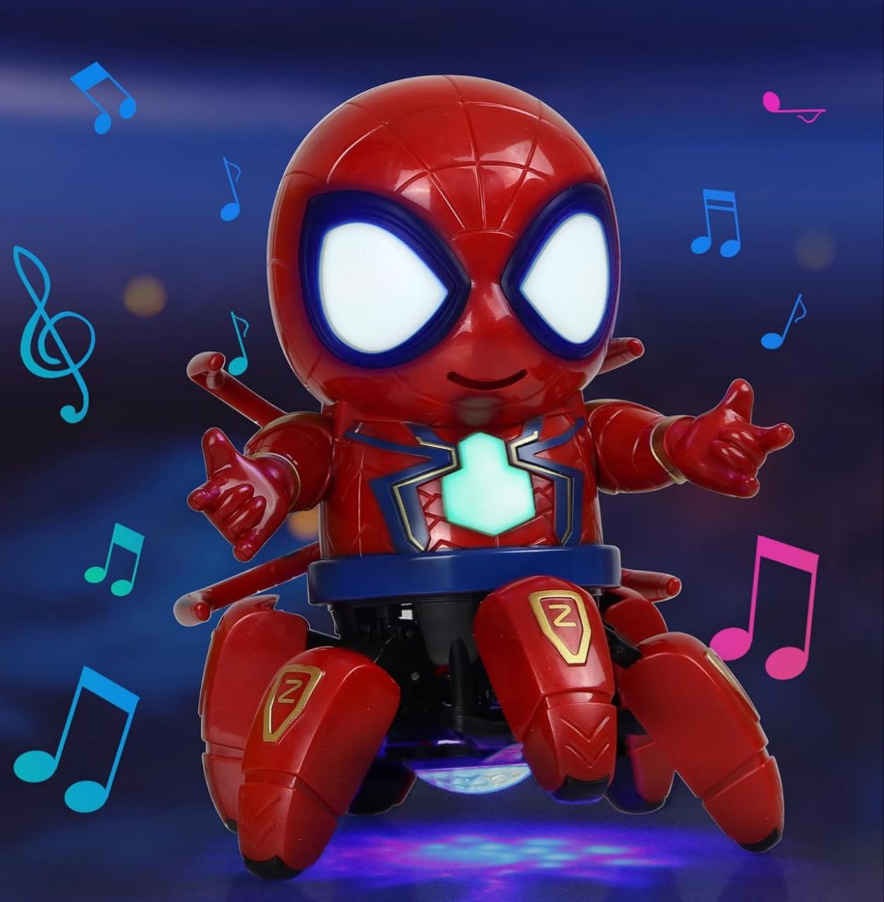 🕷️ Spajdermen Robot Koji Pleše – Svetlosni Šou u Tvojoj Sobi!