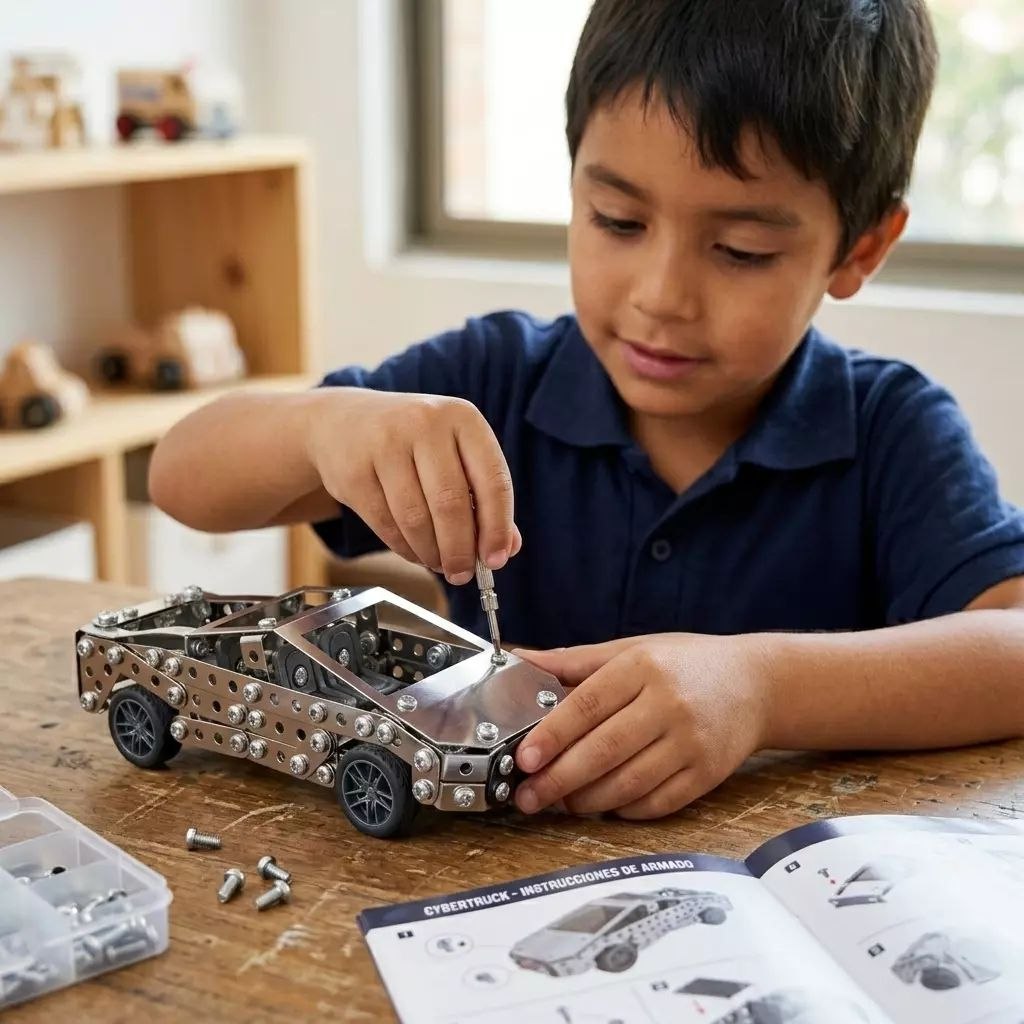 Set za Sastavljanje Metalnog Automobila  + Poklon uputstvo za pravljenje